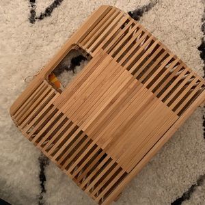 Wooden purse